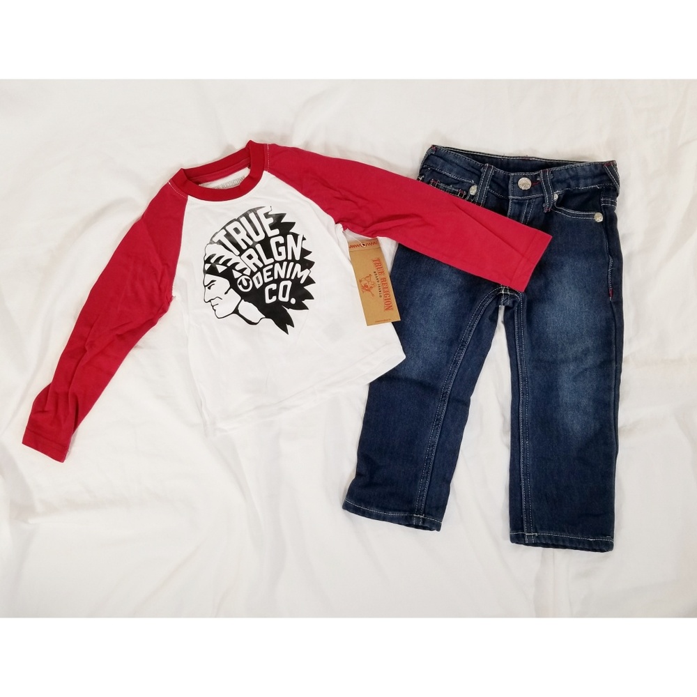 True Religion Scout Raglan 2-piece Set